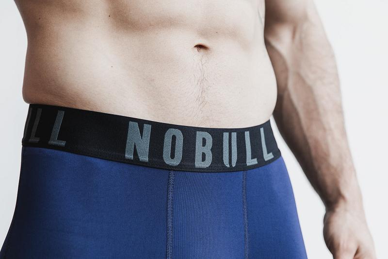 Men's Nobull Compression Tight Jogger Blue | SG V2504R